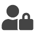 user lock icon small