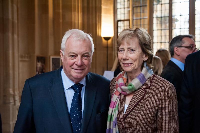 Lord and Lady Patten at Divinity School 2014
