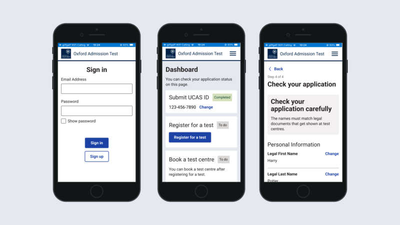 mobile prototype example