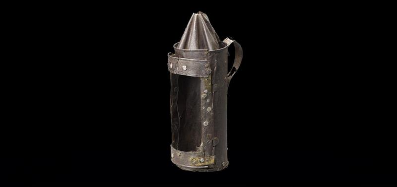Guy Fawke's lantern from the Ashomolean museum