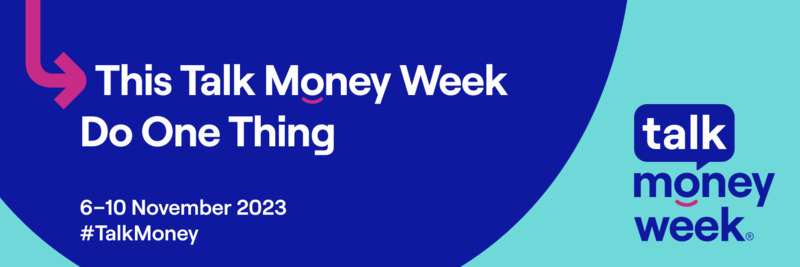 Talk money week banner