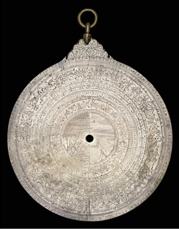 Astrolabe by Abd al-Karim al-Misri Astrolabe, in a pale stone colour, by Abd al-Karim al-Misri