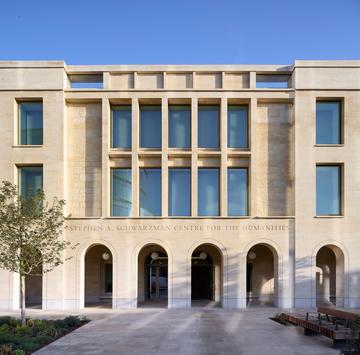 resized external view of the stephen a schwarzman centre for the humanities university of oxford photograph c hufton crow