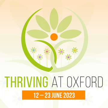 Thriving at Oxford 2023 logo
